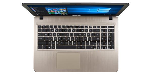 Ноутбук 15" ASUS X540SA-XX012T, Celeron N3050 1.6 2GB 500GB USB2.0/USB3.0 LAN WiFi BT HDMI/VGA камера SD 2.1кг W10 коричневый