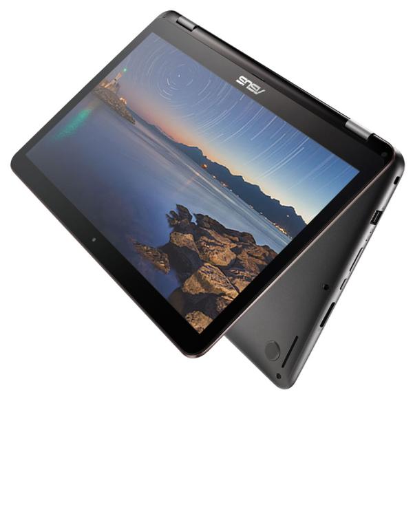 Ноутбук сенсорный 15" ASUS VivoBook Flip  TP501UB-DN055T, Core i5-6200U 2.3 6GB 1Tb 1920*1080 GT940M 2GB USB2.0/USB3.0 WiFi BT HDMI камера SD 2.2кг W10 черный-серебристый