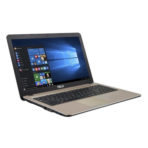 Ноутбук 15" ASUS R540SA-XX036T, Celeron N3050 1.6 2GB 500GB USB2.0/USB3.0 LAN WiFi BT HDMI/VGA камера MMC/SD 2.1кг W10 бронзовый