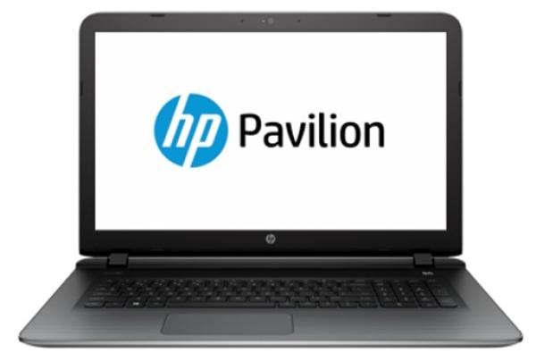 Ноутбук 17" HP Pavilion 17-g063ur (N0L35EA), AMD A10-8700P 1.8 12GB 1Тб 1920*1080 R7 M360 2GB DVD-RW USB2.0/2USB3.0 LAN WiFi BT HDMI камера SD 2.65кг W10 серебристый-черный