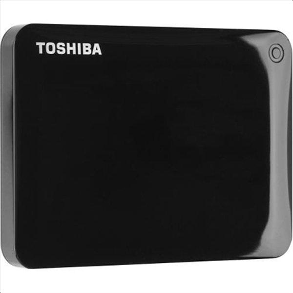 Жесткий диск внешний 2.5" USB3.0   500GB Toshiba Canvio Connect II HDTC805EK3AA, 5400rpm, microUSB B, компактный, черный