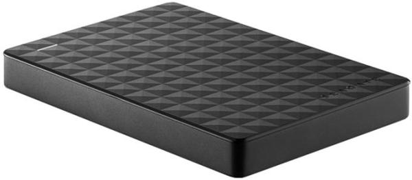 Жесткий диск внешний 2.5" USB3.0 2TB Seagate Expansion Portable STEA2000400, 5400rpm, microUSB B, компактный, черный