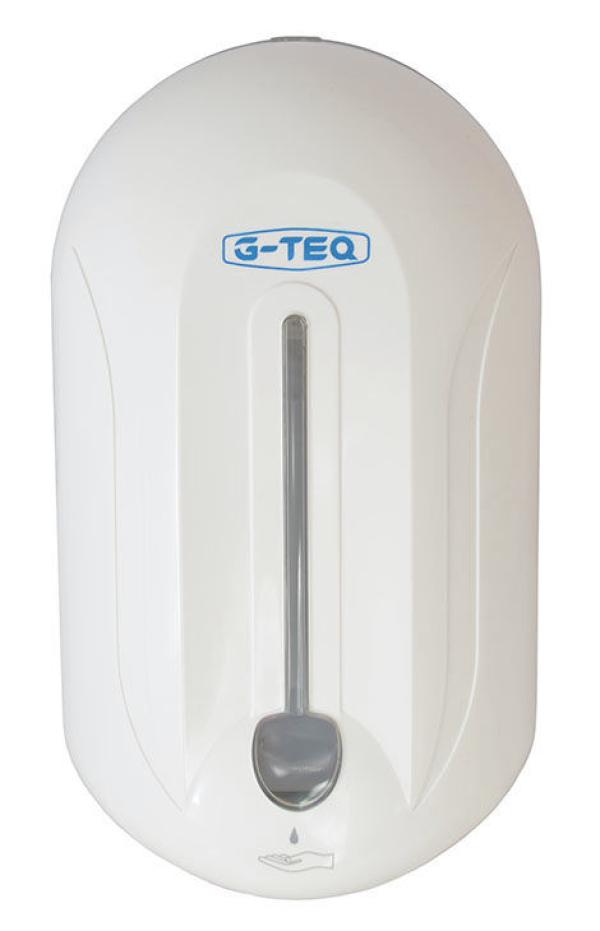 Диспенсер для мыла G-teq 8639 Auto, настенный, 1.1л, сенсорный, 4*R6 (AA), белый, без мыла, без батареек
