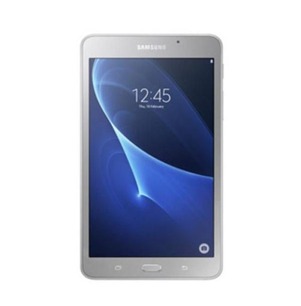 Планшет  7" Samsung Galaxy Tab A (SM-T285NZSASER), 1280*800, Samsung 1.3ГГц, 8GB, 4G/3G, GPS, BT, WiFi, SD-micro, 2 камеры 5/2Мпикс, Android 5.1, 109*187*8.7мм 285г, 10ч, серебристый