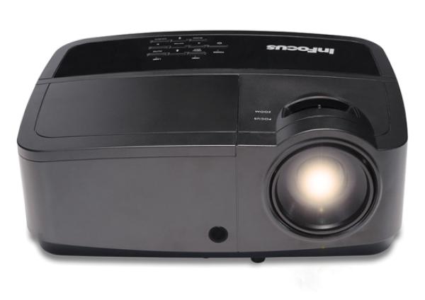 Проектор Infocus IN112x, DLP, 800*600, 3200Лм, 15000:1, 32дБ, HDMI/S-Video/2VGA, звук, COM, USB, 2.5кг, поддержка 3D