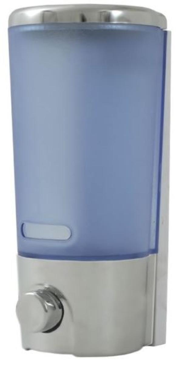 Диспенсер для мыла Ksitex SD 400BC, настенный, 0.4л, синий-серебристый, без мыла