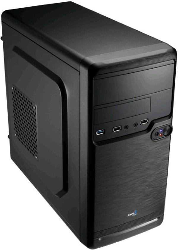Компьютер РЕТ, Core i5-4460 3.2/ ASUS H81M Звук Видео LAN1Gb/ DDR3 4GB/ 500GB / DVD-RW/ Aerocool mATX 450Вт USB3.0 Audio черный