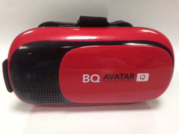 Очки виртуальной реальности 3D BQ BQ-VR 001 AVATAR, для смартфонов 3.5''..6'', красный