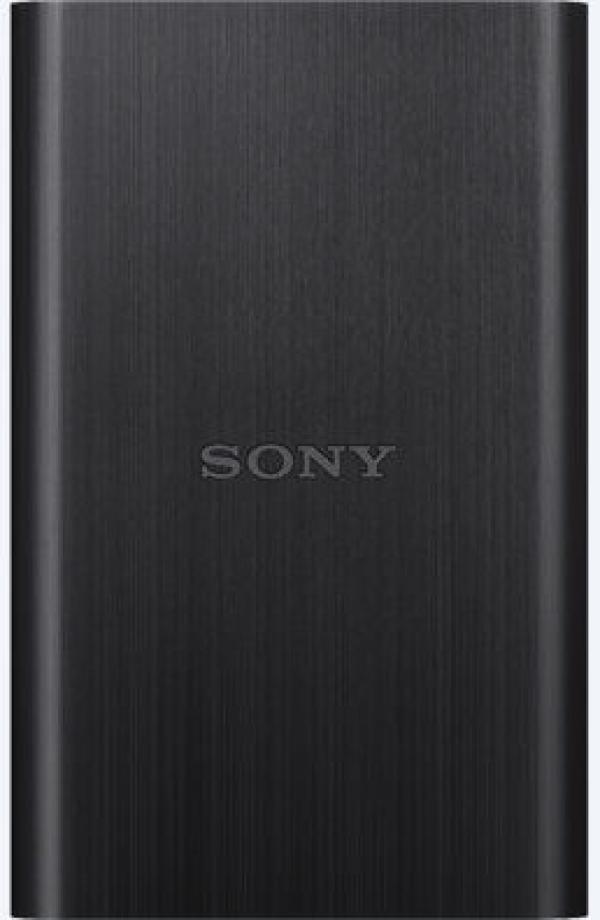 Жесткий диск внешний 2.5" USB3.0  1TB Sony HD-E1BM, 5400rpm, 16MB cache, microUSB B, компактный, черный