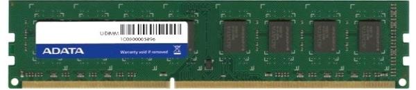 Оперативная память DIMM DDR3  8GB, 1600МГц (PC12800) A-Data RM3U1600W8G11-B, 1.5В