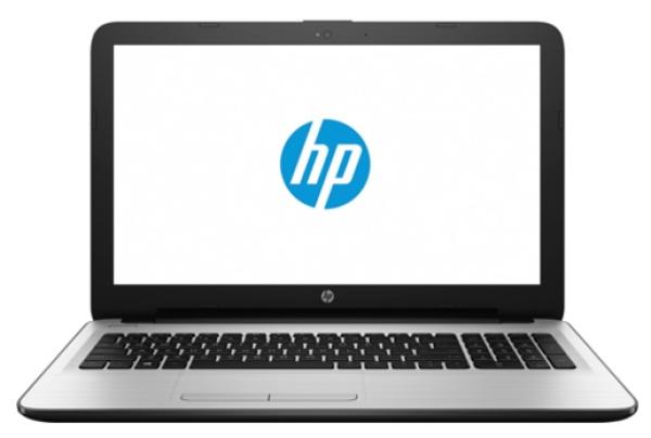 Ноутбук 15" HP 15-ba039ur (X5C17EA), AMD E2-7110 1.8 4GB 500GB Radeon R2 2USB2.0/USB3.0 LAN WiFi BT HDMI камера SD 2.04кг W10 серебристый-черный