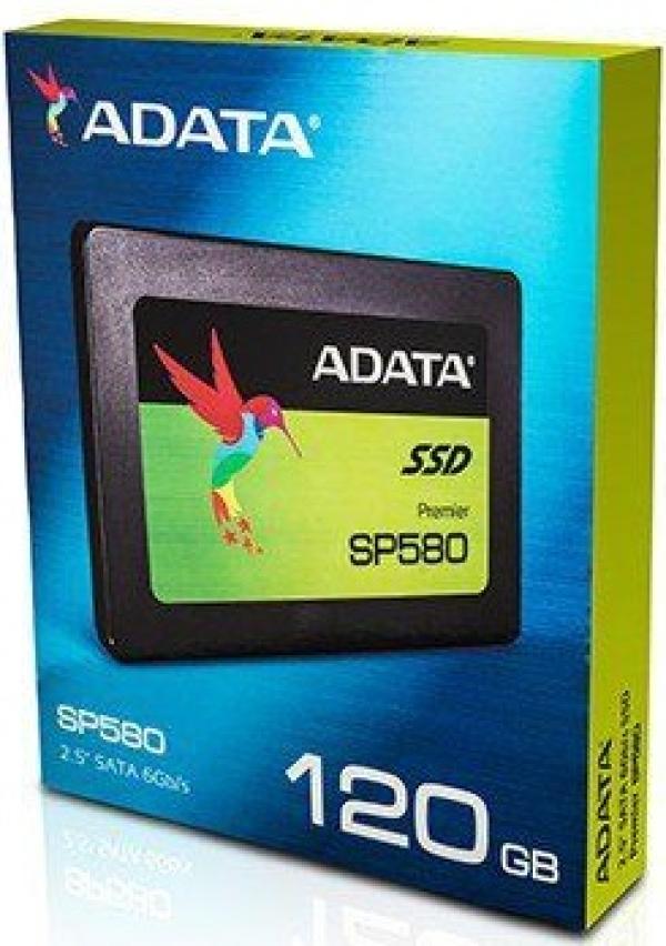 Накопитель SSD 2.5" SATA  120GB A-Data Premier SP580 (ASP580SS3-120GM-C), SATAIII, TLC, 560/410MB/s, NCQ