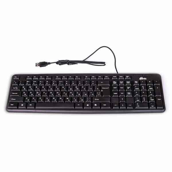 Клавиатура Ritmix RKB-103, USB, черный
