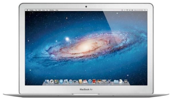 Ноутбук 13" Apple Macbook Air MD232, Core i5 1.8 4GB 256GB SSD 1440*900 iHD4000 2*USB3.0 WiFi BT miniDisplayPort камера SD 1.35кг MacOS X 10.7 серебристый