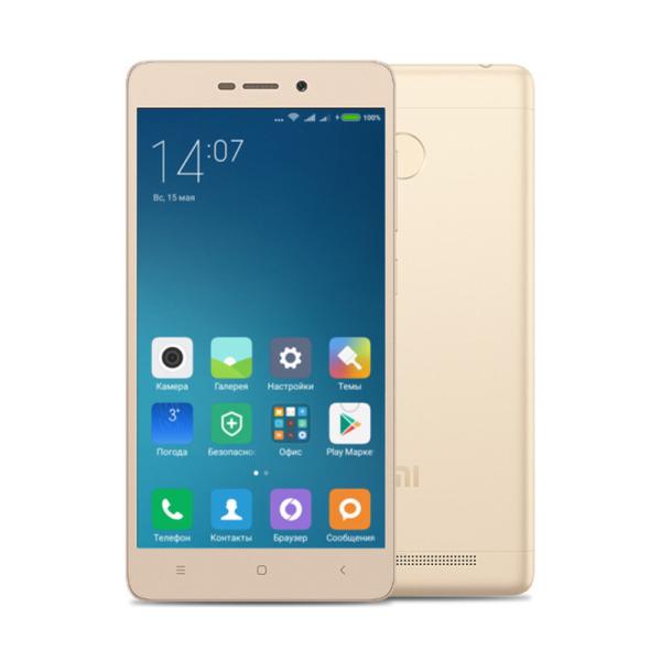 Смартфон 2*sim Xiaomi Redmi 3S, 8*1.4ГГц, 32GB, 5" 1280*720, SD-micro/SDHC-micro, 4G/3G, GPS, BT, WiFi, G-sensor, 2 камеры 13/5Мпикс, Android 6.1, 69.6*139.3*8.5мм 144г, золотистый