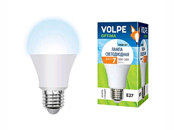 Супер цена на светодиодную лампу E27 Volpe Optima 7/60 Вт!