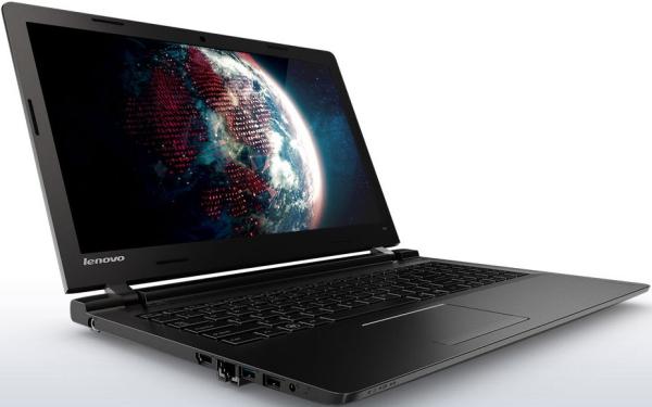 Ноутбук 15" Lenovo Ideapad 100-15IBY (80MJ00MJRK), Celeron N2840 2.16 2GB 250GB USB2.0/USB3.0 LAN WiFi BT HDMI камера SD 2.32кг W10 черный