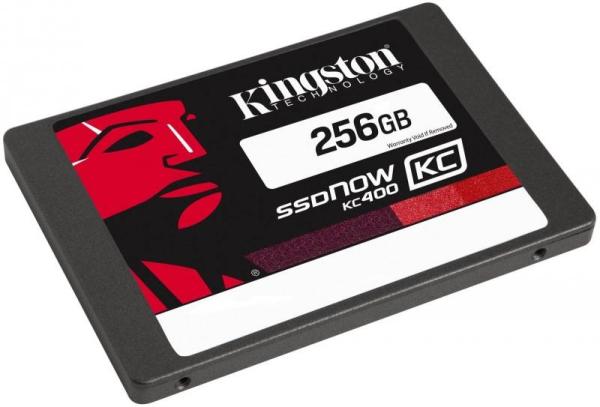 Накопитель SSD 2.5" SATA  256GB Kingston KC400 SKC400S3B7A/256G, SATAIII, TLC, 550/540MB/s