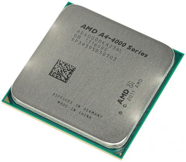 Процессор FM2 AMD A4-4000 3.0ГГц, 1MB, 5000МГц, Richland 0.032мкм, Dual Core, Dual Channel, видео 724МГц, 65Вт