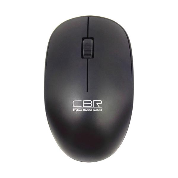 Мышь беспроводная оптическая CBR CM 410, USB, 3 кнопки, колесо, FM, 1200dpi, 1*AA, для ноутбука, черный