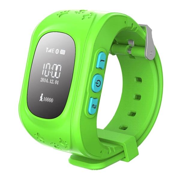 Часы детские Smart Baby Watch Q50, GSM 900/1800/GPRS, 0.96", GPS, зеленый