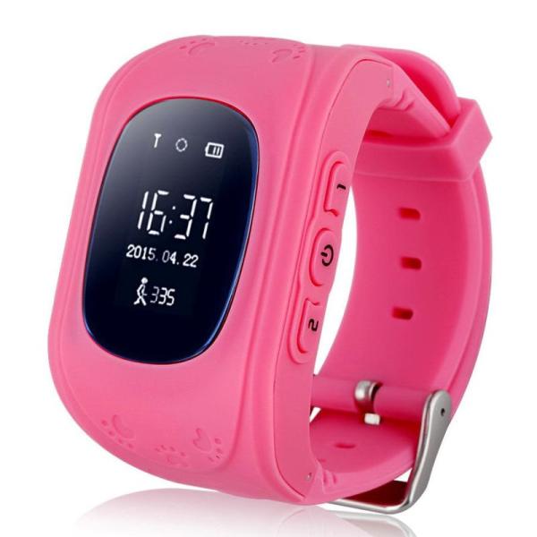 Часы детские Smart Baby Watch Q50, GSM 900/1800/GPRS, 0.96", GPS, розовый