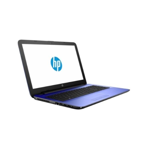 Ноутбук 15" HP 15-ay513ur (Y6F67EA), Pentium N3710 1.6 4GB 500GB 2*USB2.0/USB3.0 LAN WiFi BT HDMI камера SD 2.04кг W10 синий