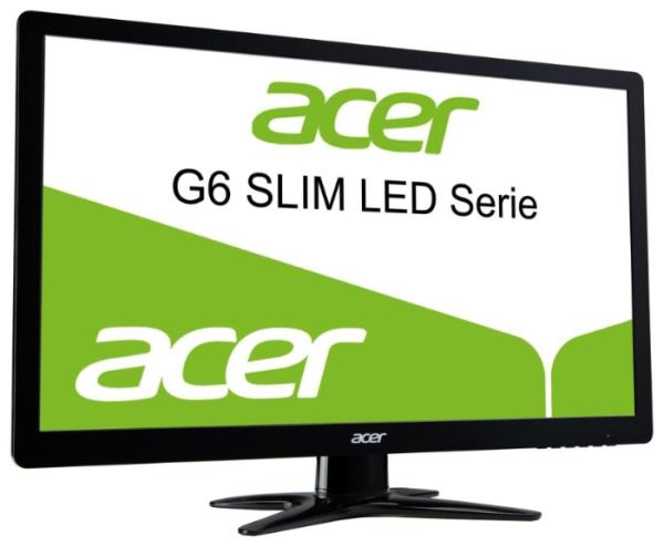 Монитор ЖК 24" Acer G246HYLBID, 1920*1080 LED, 16:9, 250кд, DC 100000000:1, 6мс, IPS, 178/178, DVI/HDMI, HDCP, черный