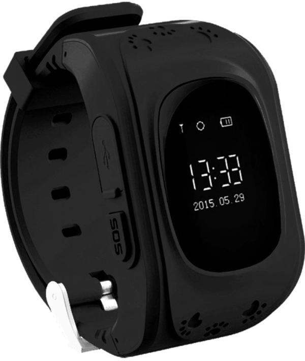 Часы детские Smart Baby Watch Q50, GSM 900/1800/GPRS, 0.96", GPS, черный