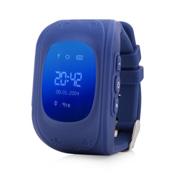 Часы детские Smart Baby Watch Q50, GSM 900/1800/GPRS, 0.96", GPS, синий