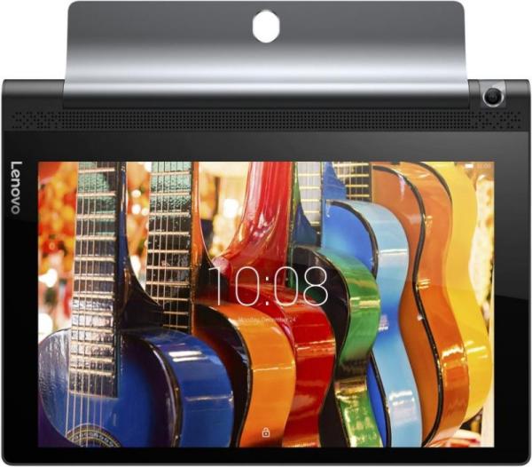 Планшет 10.1" Lenovo Yoga Tablet 3-X50 (ZA0K0006RU), 1280*800, Qualcomm 1.3ГГц, 16GB, BT, WiFi, 4G/3G, GPS, SD-micro, камера 8Мпикс, Android 5.1, 253*185*9.5мм 665г, черный