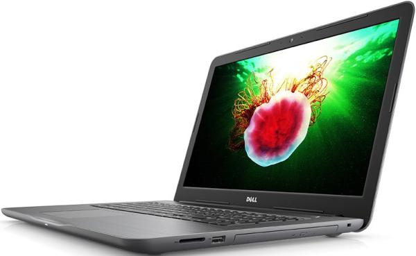 Ноутбук 17" Dell Inspiron 5767-2693, Core i5-7200U 2.5 8GB 1Тб 1920*1080 R7 M445 4GB DVD-RW USB2.0/2USB3.0 LAN WiFi BT HDMI камера SD 3кг W10 черный