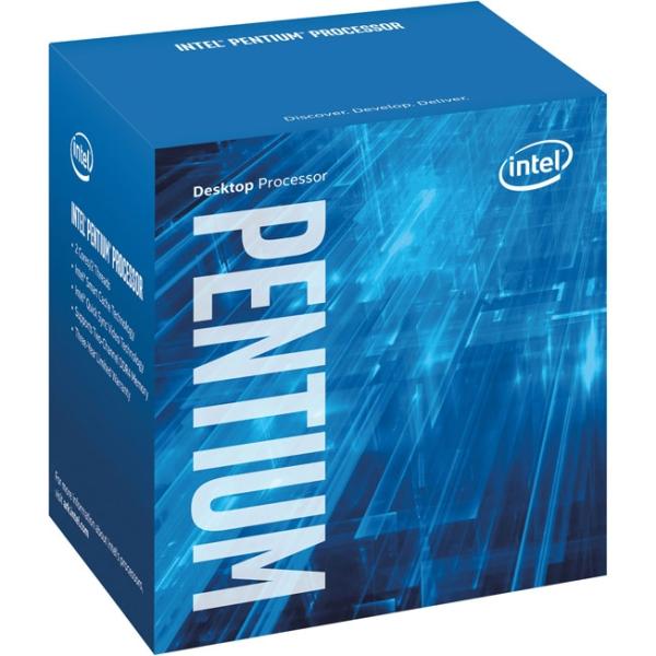 Процессор S1151 Intel Pentium Dual-Core G4500 3.5ГГц, 2*256KB+3MB, 8ГТ/с, Skylake 0.014мкм, Dual Core, видео 350МГц, 54Вт, BOX