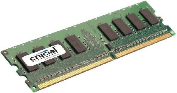 Оперативная память DIMM DDR2 2GB,  800МГц (PC6400) Crucial CT25664AA800
