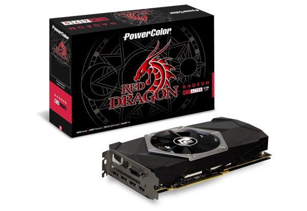 Видеокарта PCI-E Radeon RX 470 PowerColor AXRX 470 4GBD5-3DHDV2/OC, 4GB GDDR5 256bit 1210/6600МГц, PCI-E3.0, HDCP, 3*DisplayPort/DVI/HDMI, CrossFireX, Heatpipe, 120Вт