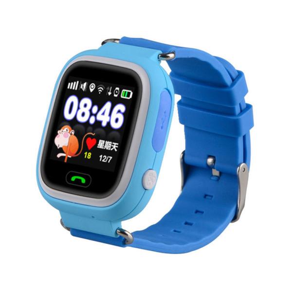Часы детские Smart Baby Watch Q80s, GSM 900/1800/GPRS, 1.22", GPS, голубой