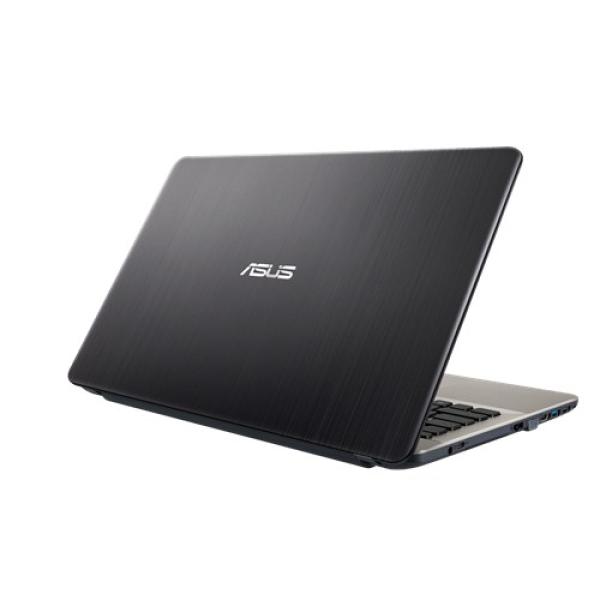 Ноутбук 15" ASUS X541SA-XX057T, Pentium N3710 1.6 4GB 500GB DVD-RW USB2.0/USB3.0 USB-C LAN WiFi BT HDMI/VGA камера SD 2кг W10 черный-золотистый