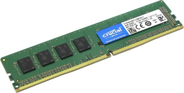 Оперативная память DIMM DDR4  4GB, 2133МГц (PC17000) Crucial CT4G4DFS8213, 1.2В