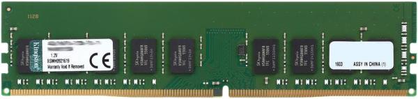 Оперативная память DIMM DDR4  4GB, 2400МГц (PC19200) Kingston KVR24N17S8/4, 1.2В