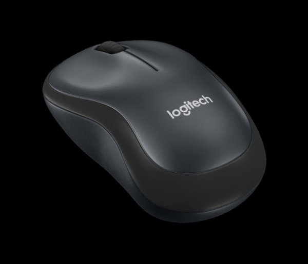 Мышь беспроводная оптическая Logitech M220 Silent Wireless Mouse, USB, 3 кнопки, колесо, FM 10м, 1000dpi, 1*AA, бесшумная, для ноутбука, черный, 910-004878