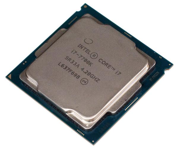 Процессор S1151 Intel Core i7-7700K 4.2ГГц, 4*256KB+8MB, 8ГТ/с,Kaby Lake 0.014мкм, Quad Core, видео 1150МГц, 91Вт