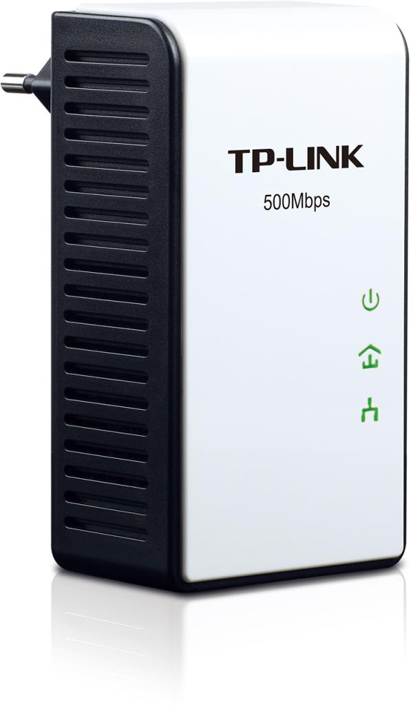 Адаптер Powerline TP-LINK TL-PA511, 1*RJ45 LAN 1Гбит/с, 1*Powerline HomePlug AV 500Мбит/с