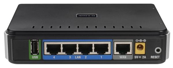 Маршрутизатор D-Link DIR-120/RU, 4*RJ45 LAN 100Мбит/с, 1*RJ45 WAN 100Мбит/с, USB2.0, принт-сервер, VPN-клиент, DMZ, Firewall