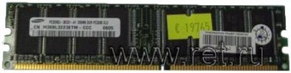 Оперативная память DIMM DDR  256MB,  400МГц (PC3200) Samsung original, 2.6В