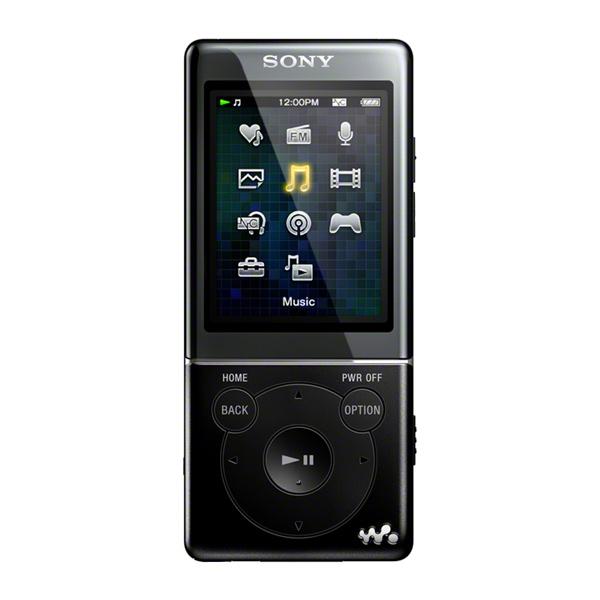 Плеер MP3/Видео Флэш Sony Walkman NWZ-E574 black, ЖК 2" 320*240, 8GB, MPEG4, USB2.0, FM радио, диктофон, игры, аккумулятор, 36ч, 43*97*7мм 51г, черный