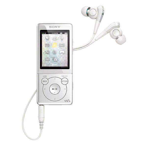 Плеер MP3/Видео Флэш Sony Walkman NWZ-E574 white, ЖК 2" 320*240, 8GB, MPEG4, USB2.0, FM радио, диктофон, игры, аккумулятор, 36ч, 43*97*7мм 51г, белый