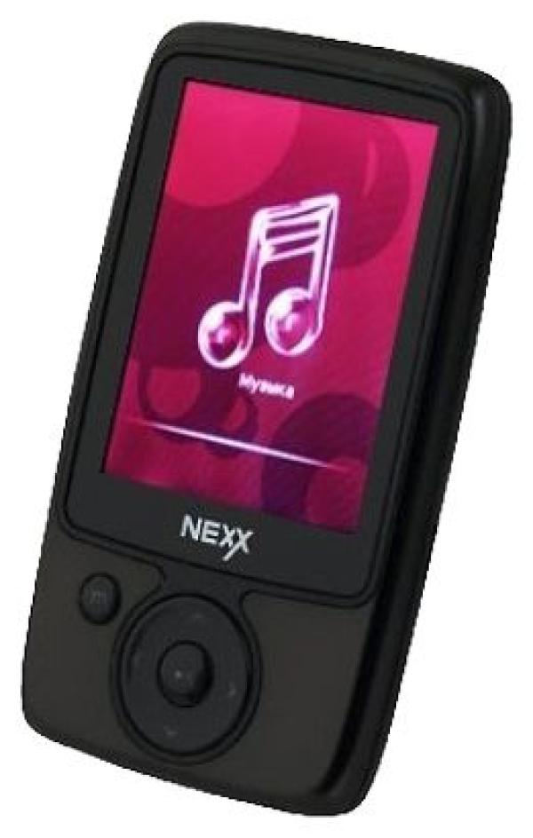 Плеер MP3/Видео Флэш Nexx NMP-247, ЖК 2.4", 4G, AVI/BMP/JPG/Mp3/TXT/WMA/XviD, SD-micro, USB2.0, FM радио, диктофон, 50*90*10мм 64г, черный