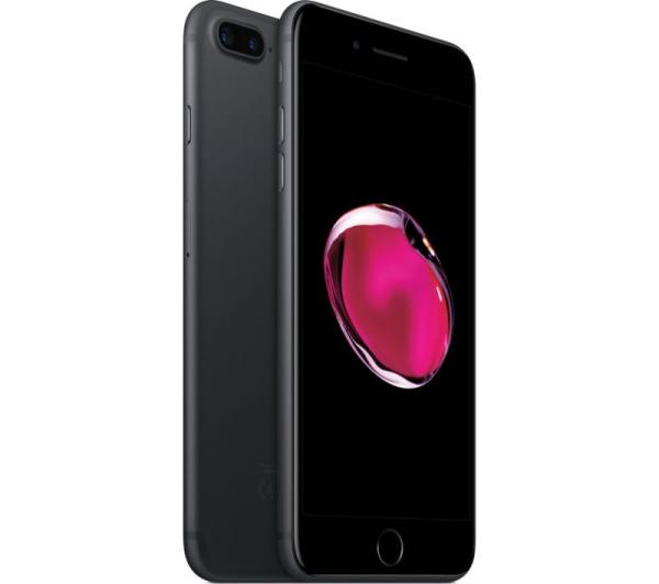 Смартфон Apple iPhone 7 Plus (MNQM2), 4*2.34ГГц, 32GB, 5.5" 1920*1080, GSM/3G/4G, GPS, BT, WiFi, NFC, G-sensor, 2 камеры 12/7Мпикс, 77.9*158.1*7.3мм 192г, 384/24ч, черный