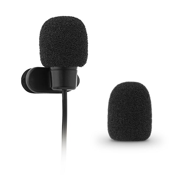 Микрофон петличный Sven MK-170, 50..16000Гц, кабель 1.8м, MiniJack, 58Дб, черный