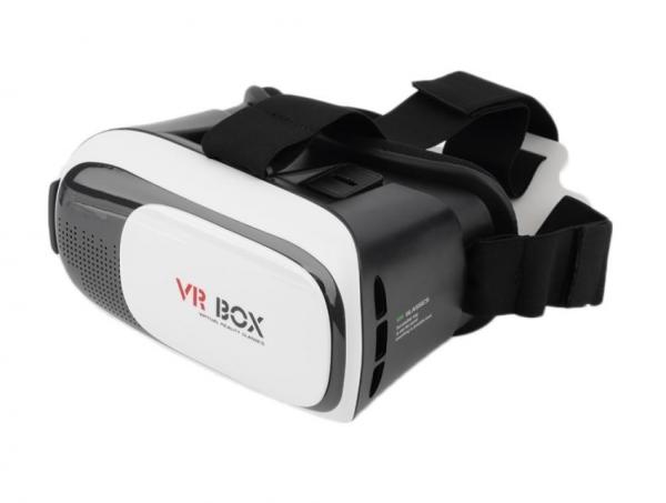 Очки виртуальной реальности 3D VR Вох 2.0 3D, для смартфонов 3.5''..6'', белый-черный